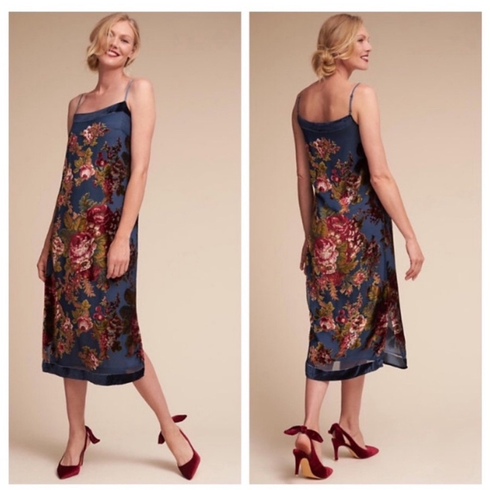 BHLDN - Carlson Midi Dress, size small